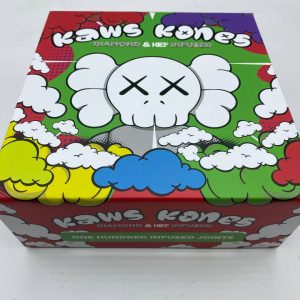 kaws kones, kaws cones, kaws pre roll, kaws kones pre rolls, kaws kones joints, kaws prerolls, kaws joints, kaws kones price, kaws jones joints, kaws kone, kaw cones, kaws cones pre rolls, kaws cones pre rolls review, kaws rolling tray, kaws weed, kief pre roll, kief covered pre rolls, kief pre rolls, kaws thc, kief infused pre roll, prerolls with kief and wax, kief infused joints, kief cones, kaws exotics, kaws near me, Kaws Cones - Kaws Pre Roll for Sale Kaws Cones pre rolls places a premium on establishing relationships with cannabis producers that are committed to high quality in their cultivation practices. Only Kaws Cones pre rolls from an organic greenhouse is used in the extraction procedure. The makers of Kaws Cones pre rolls have also promised to keep abreast of any changes to California's rules governing the administration of cannabis pre-rolls. The THC in Kaws Cones pre rolls is readily dissolved and absorbed because of the simplified technique used to separate the trichomes, which was developed by one of the co-creators, an expert in the field of extraction at the time. Kaws Pre Roll comes in 5 premium diamond & kief-infused joints in each tin, 2.5 grams total. Flavors included; Watermelon Zkittlez, Banana Kush, Guava Cake, TRIX, Orange Cookies, Grape Ape, Blue Cookies, Lemon Haze, Chocolape, and Apple Fritters.