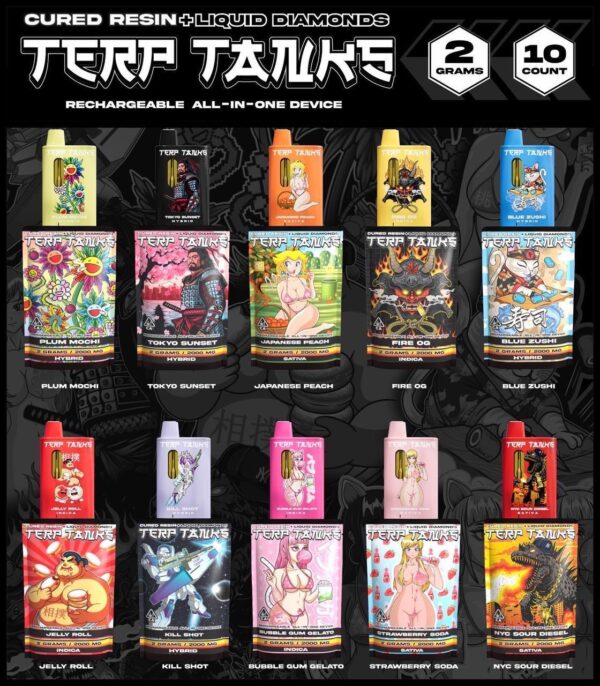 Terp Tanks, Terp Tank, Terp Tank Disposable, Terp Tank 2g Disposable, Terp Tank Disposable Vape