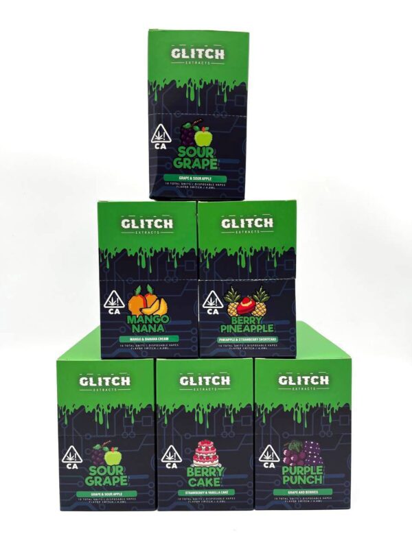 glitch extracts, glitch vape pen