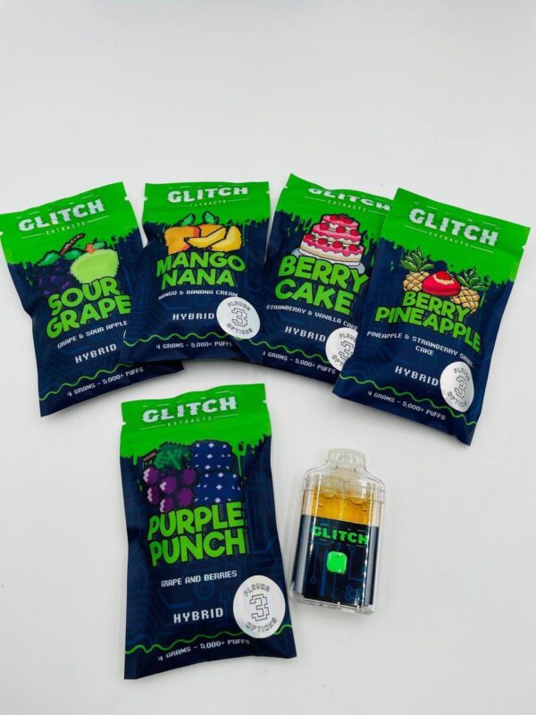 glitch extracts, glitch vape pen